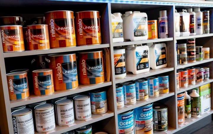 Pots de peintures Caen