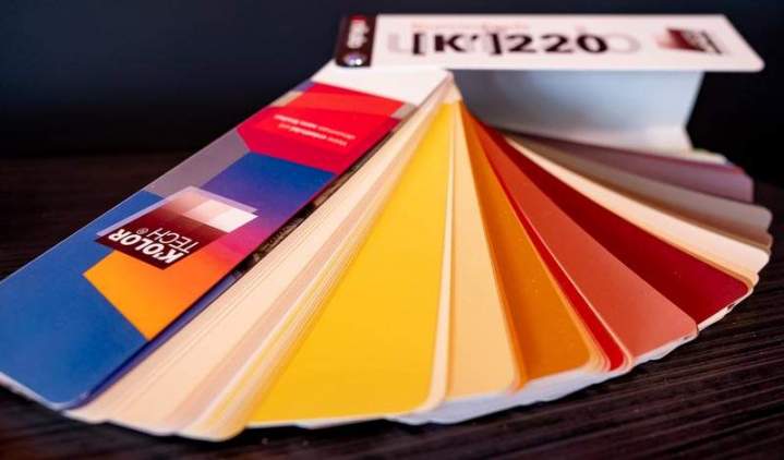 Nuancier de couleurs Caen