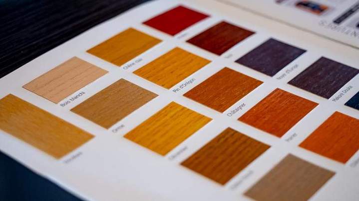 Nuancier de couleurs Caen